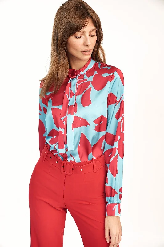 Long sleeve shirt Nife Classic Cropped Short Sleeve