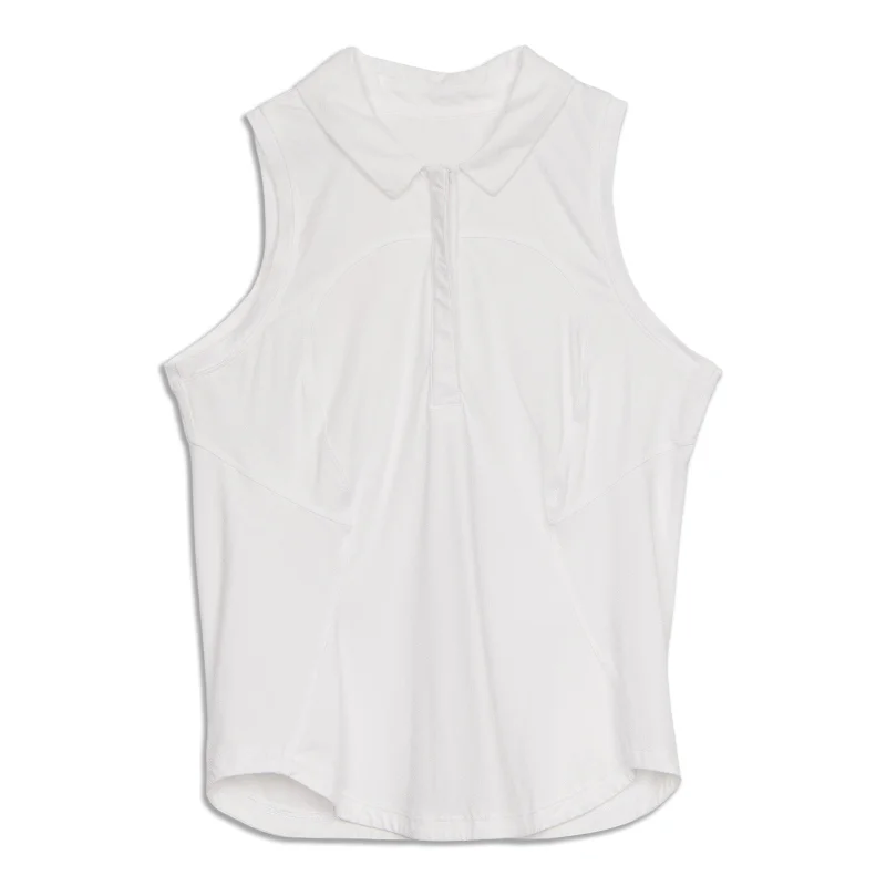 Quick Dry Sleeveless Polo Shirt - Resale Fashionable Short Sleeve Shirt