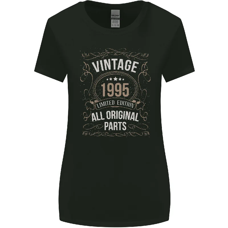 28th Birthday Limited Edition 1995 Womens Wider Cut T-Shirt Oversized T-Shirt Spandex breathable