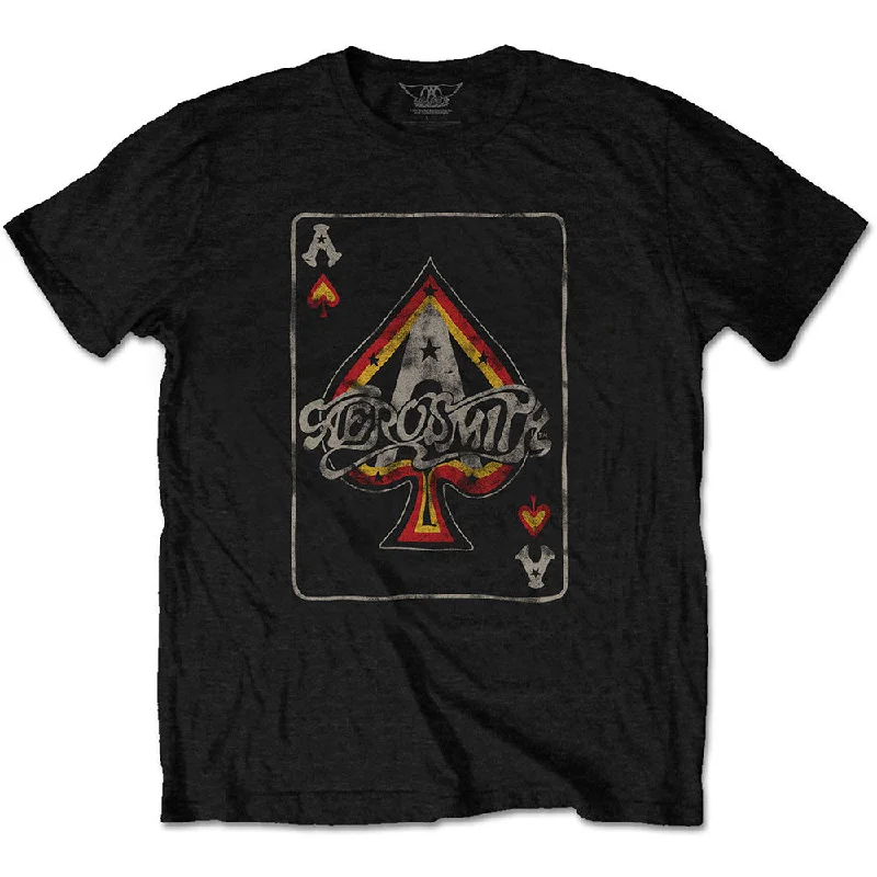 Aerosmith | Official Band T-Shirt | Ace Silk Blend Satin Velvet