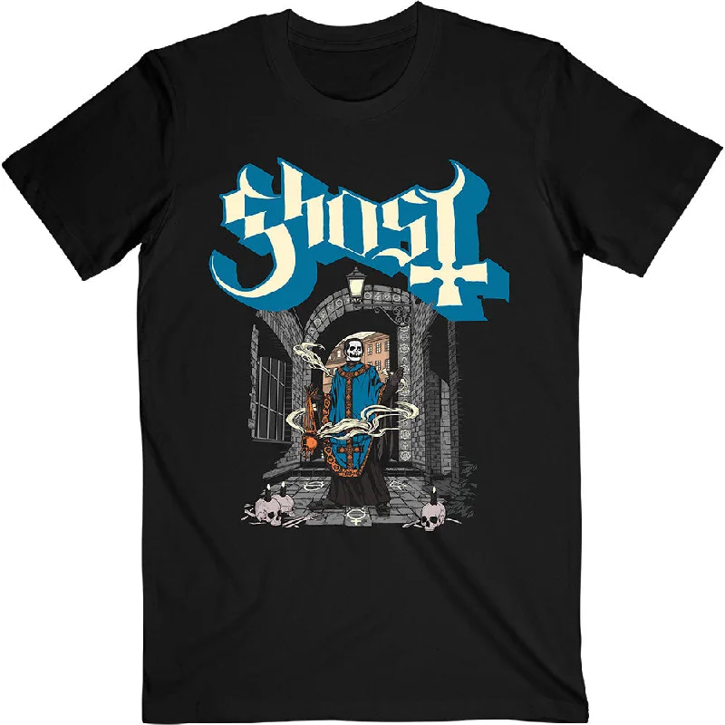 Ghost | Official Band T-Shirt | Incense Front Pockets Side Pockets Patch Pockets