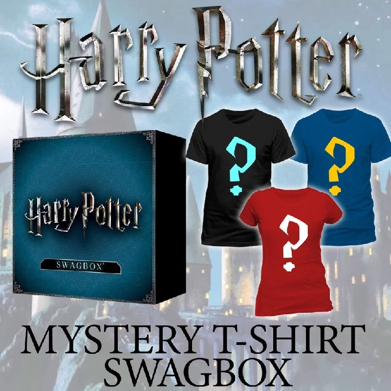 Harry Potter 3 T-Shirts Mystery Box Adult Beaded Sequined Faux Fur