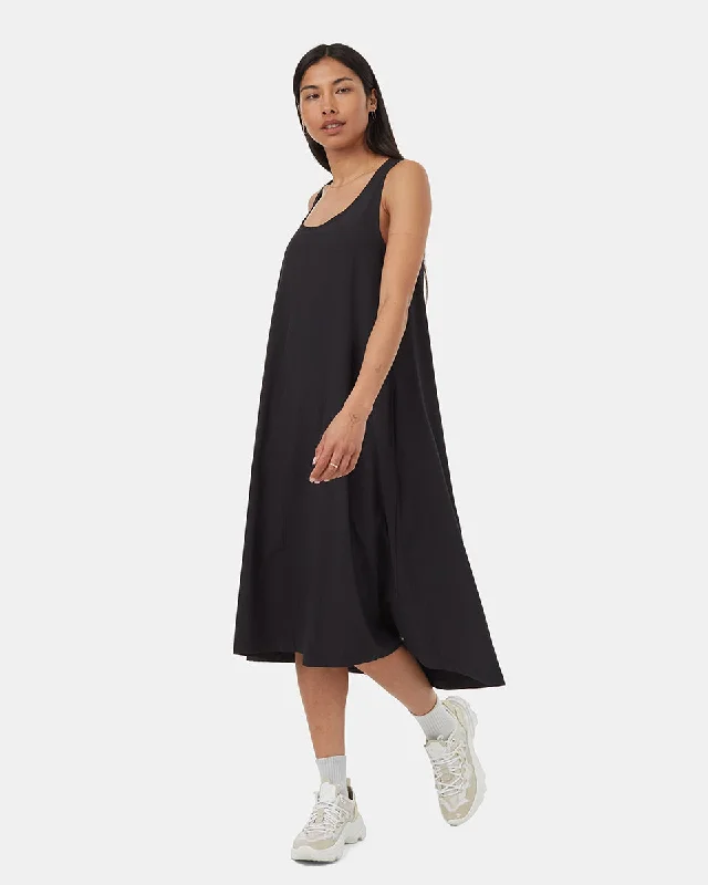 inMotion Sleeveless Midi Dress Stylish Color Block Midi Dress