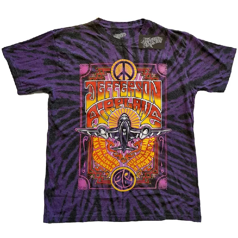 Jefferson Airplane | Official Band T-shirt | Live in San Francisco, CA (Wash Collection) Spandex Blend Rayon Blend Denim Blend