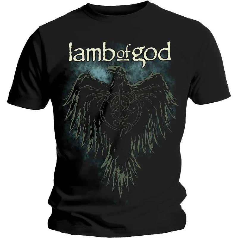 Lamb Of God | Official Band T-shirt | Phoenix Zippered Front Buttoned Front Snap Front