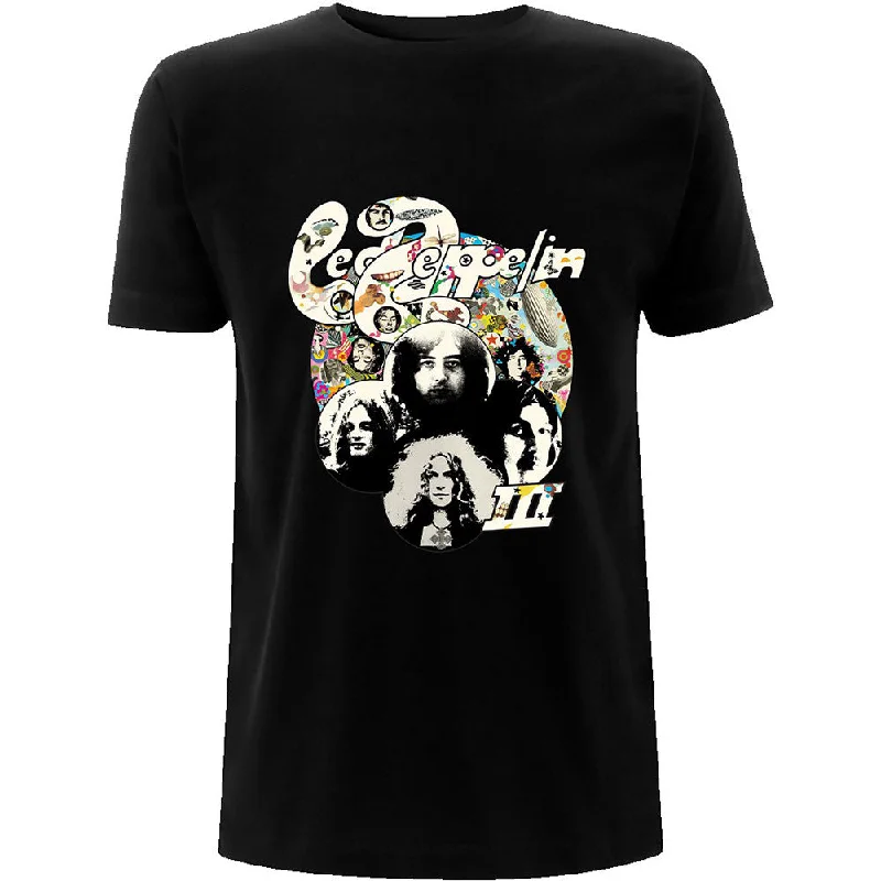 Led Zeppelin | Official Band T-Shirt | Photo III Front Pockets Side Pockets Patch Pockets