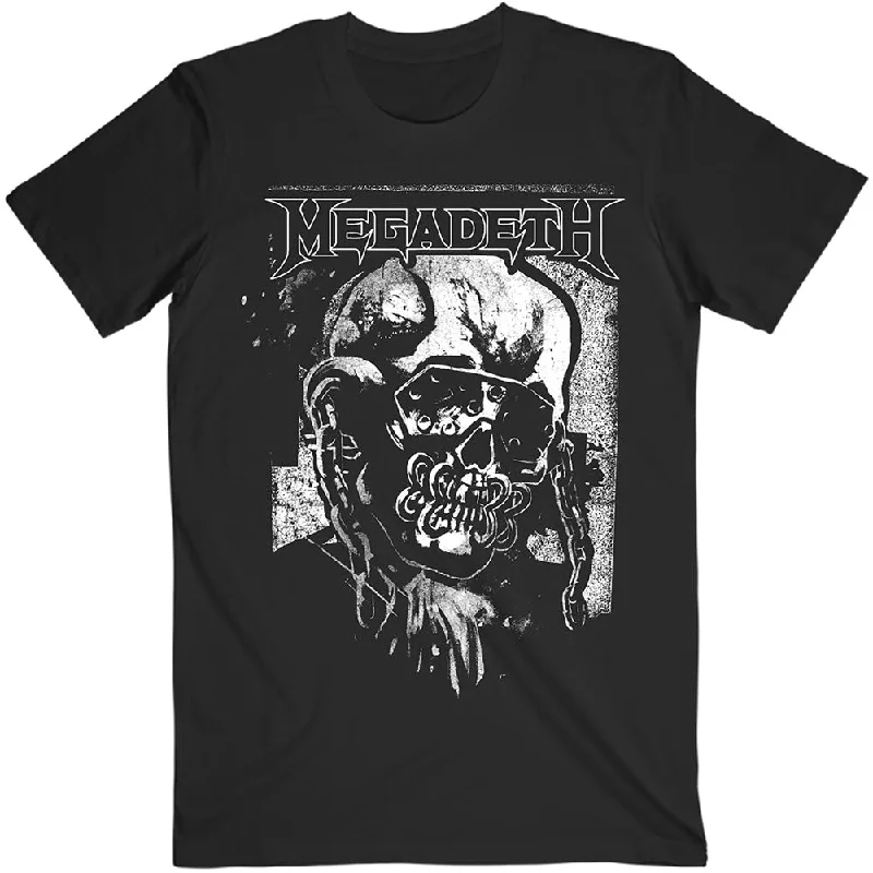 Megadeth | Official Band T-Shirt | Hi-Con Vic Mesh Blend Leather Blend Suede Blend