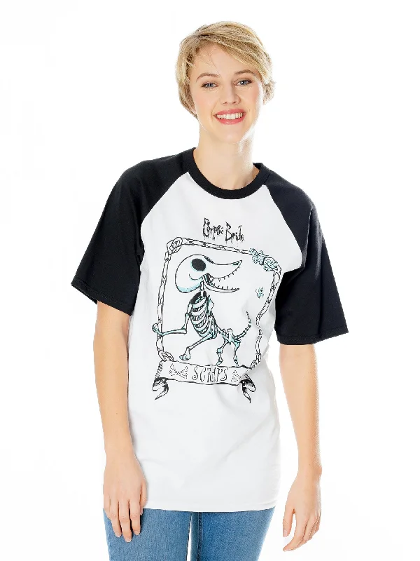 Corpse Bride Scraps T-Shirt Chenille Brocade Lace