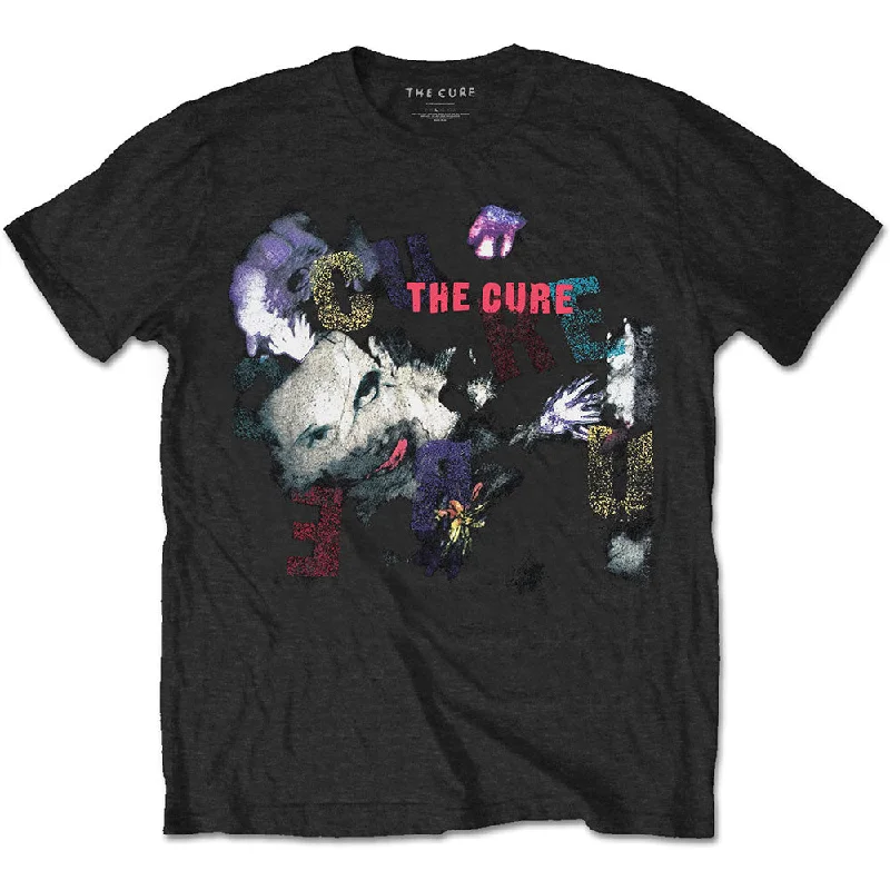 The Cure | Official Band T-Shirt | The Prayer Tour 1989 (Back Print) Fashionable Trendy Casual