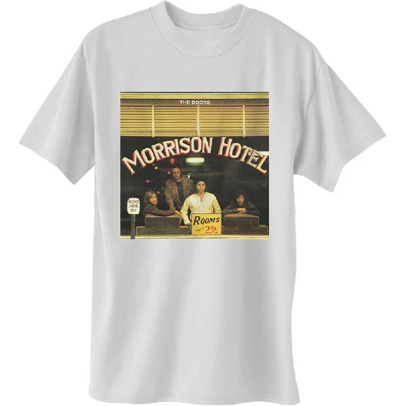 The Doors | Official Band T-Shirt | Morrison Hotel Striped Floral Plaid