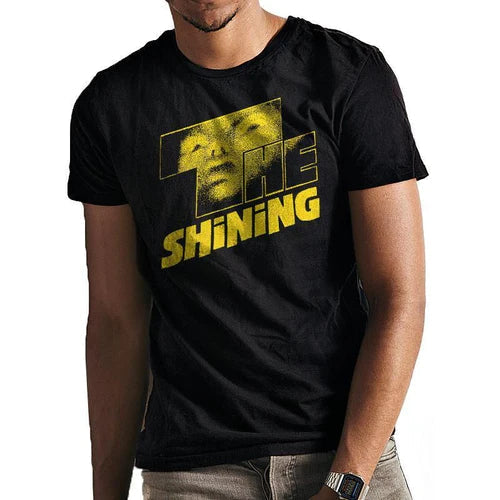 The Shining Yellow Logo Unisex T-Shirt Adult Handmade Hand-knitted Hand-woven