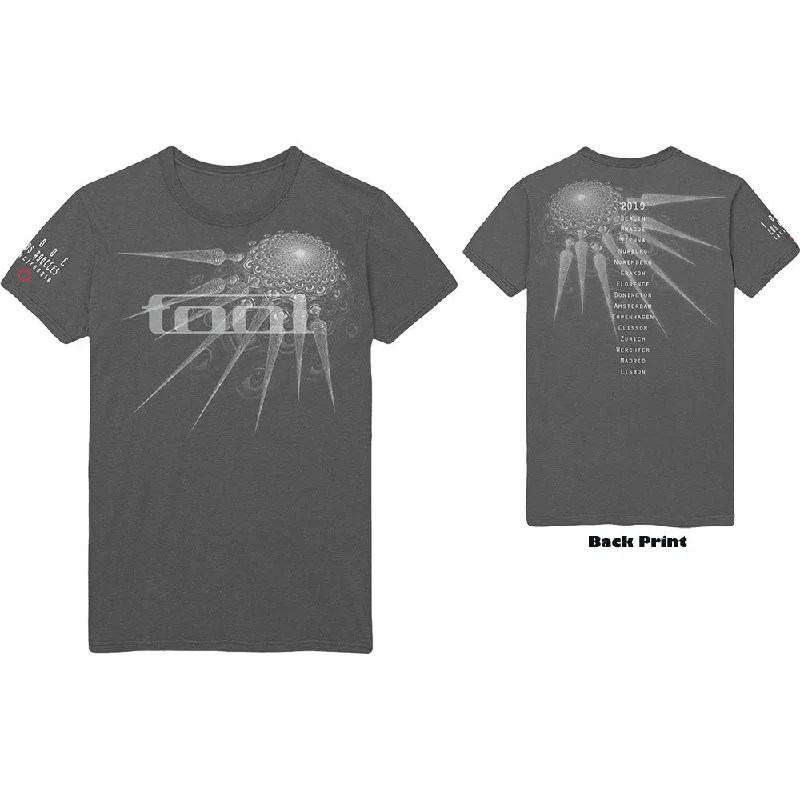 Tool | Official Band T-Shirt | Spectre Spike (Back Print) Notch Collar Peter Pan Collar Cowl Neck