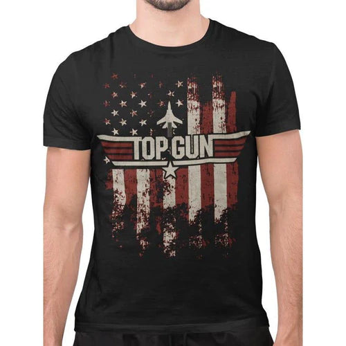 Top Gun Flag Unisex T-Shirt Adult Casual Formal Business