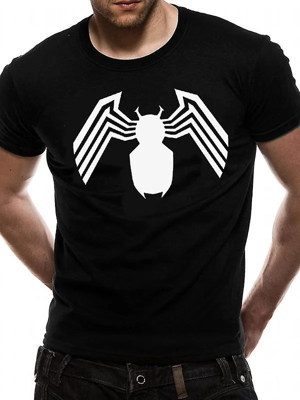 Venom White Logo Unisex T-Shirt Adult Fleece Nylon Spandex