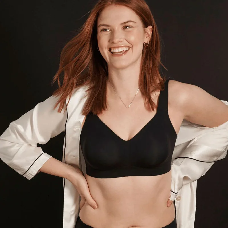 Evelyn & Bobbie Beyond Bra in Black Soft Support Bra