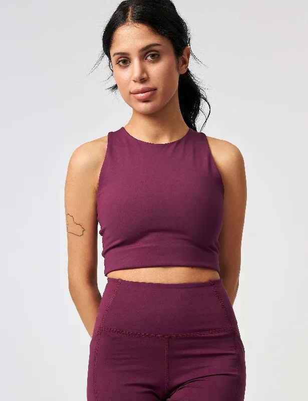 Dylan Bra - Plum Soft Cup Bralette