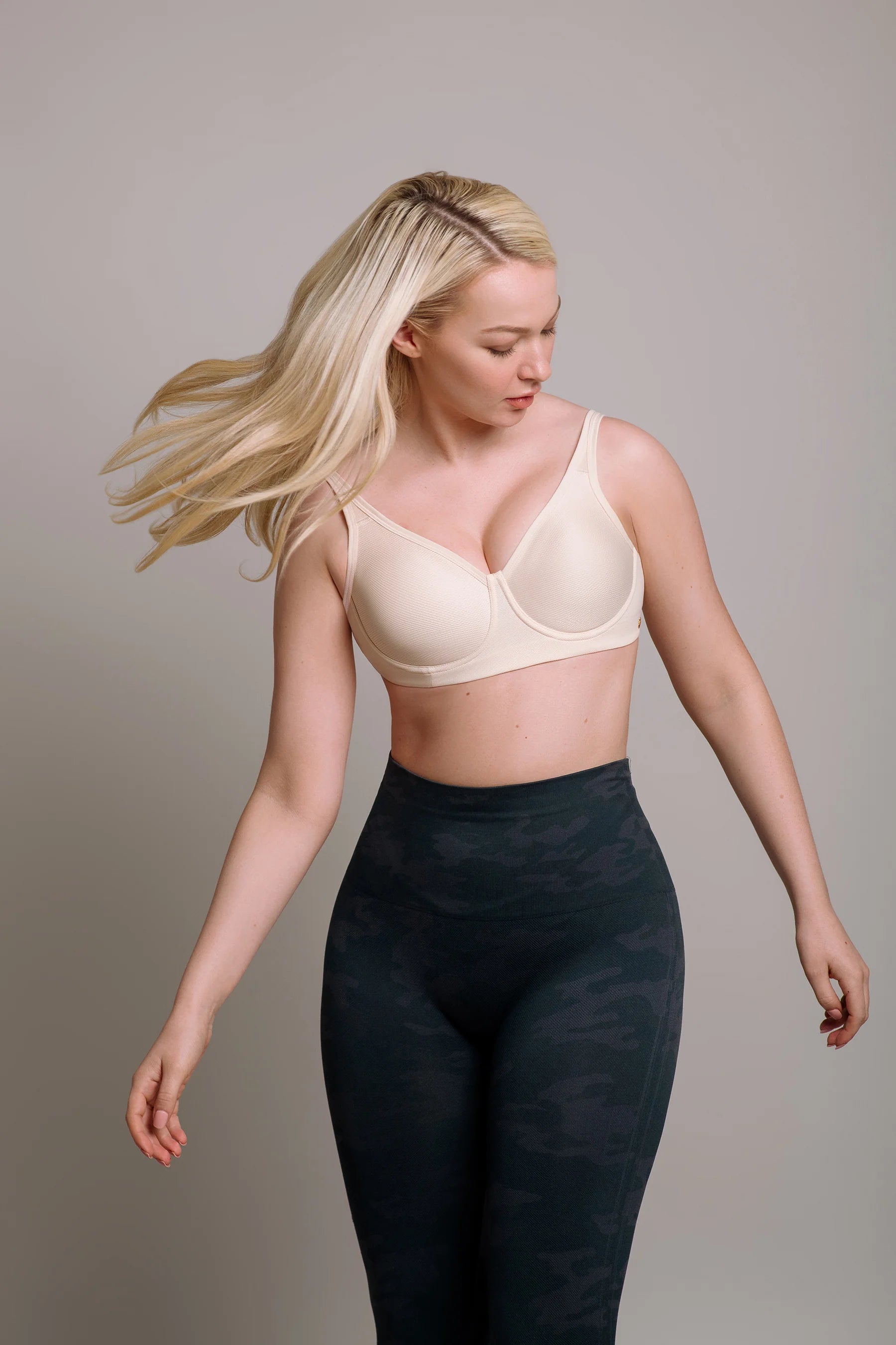 KAYE LARCKY 4020N LE IMPACT UNDERWIRE SPORTS + EVERYDAY BRA Daily Comfort Bra