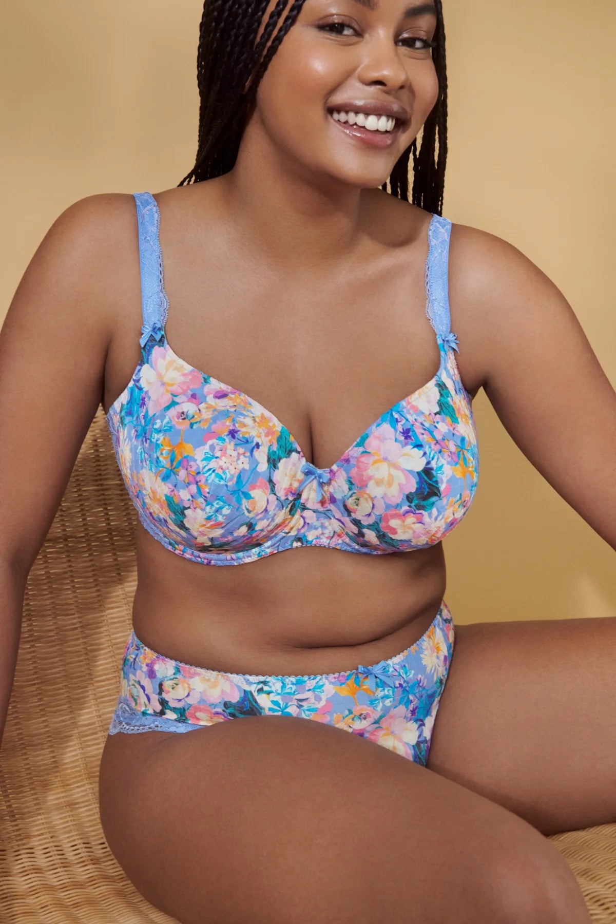 Madison Padded Heart Shape Bra In Open Air - Prima Donna Comfortable Bralette Style