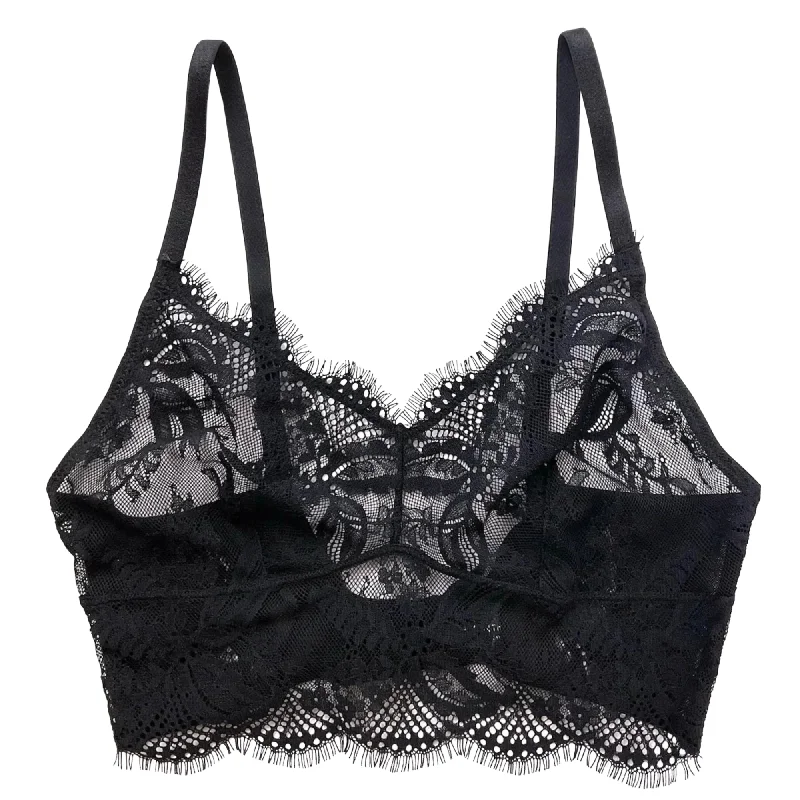 Samantha Chang Illusion Longline Wireless Bra Cozy Sleep Bra