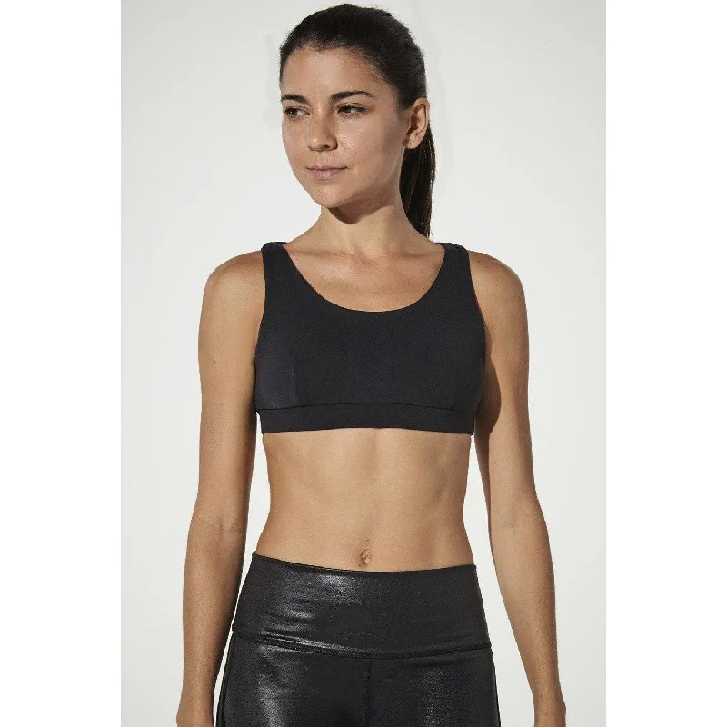 Sneak Peak Black Sports Bra Push-Up Bralette Set