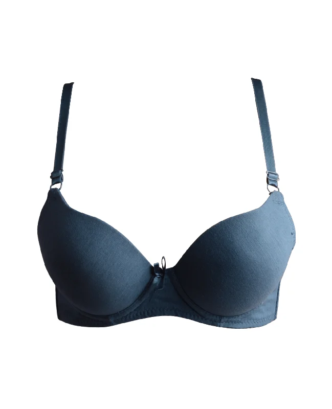 Sofra Cotton Push Up Bra Cozy Sleep Bra