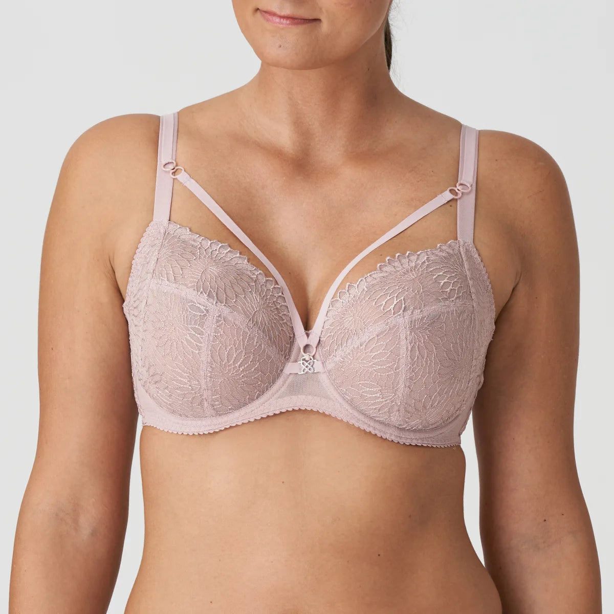 Sophora Full Cup Bra In Bois De Rose - Prima Donna Supportive Cotton Bra