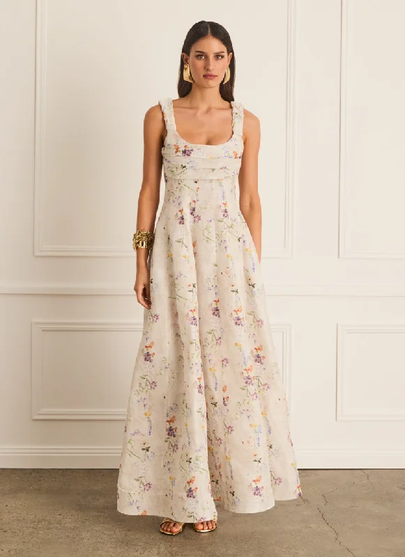 Moonflower Adele Maxi Dress Elegant Floral Maxi Dress