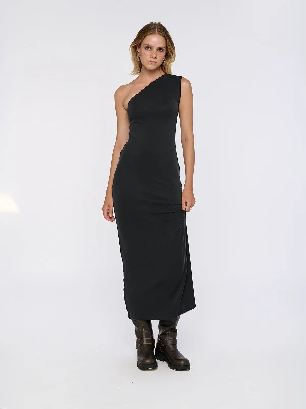 ANNE maxi dress Stylish One-Shoulder Maxi Dress