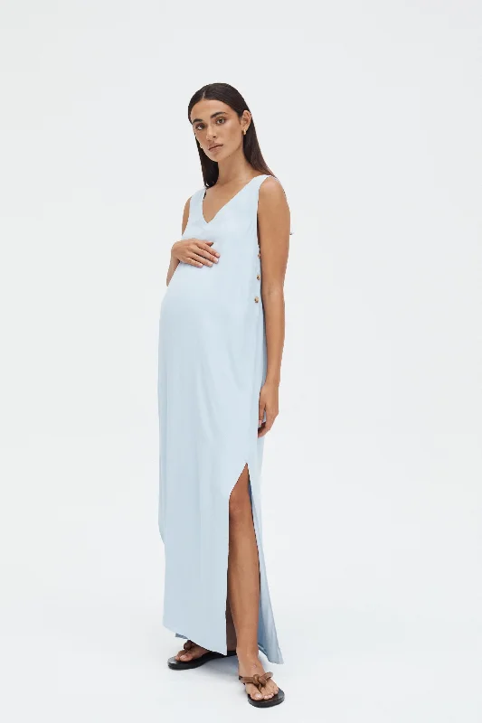 Camille Maxi Dress Elegant Silk Maxi Dress