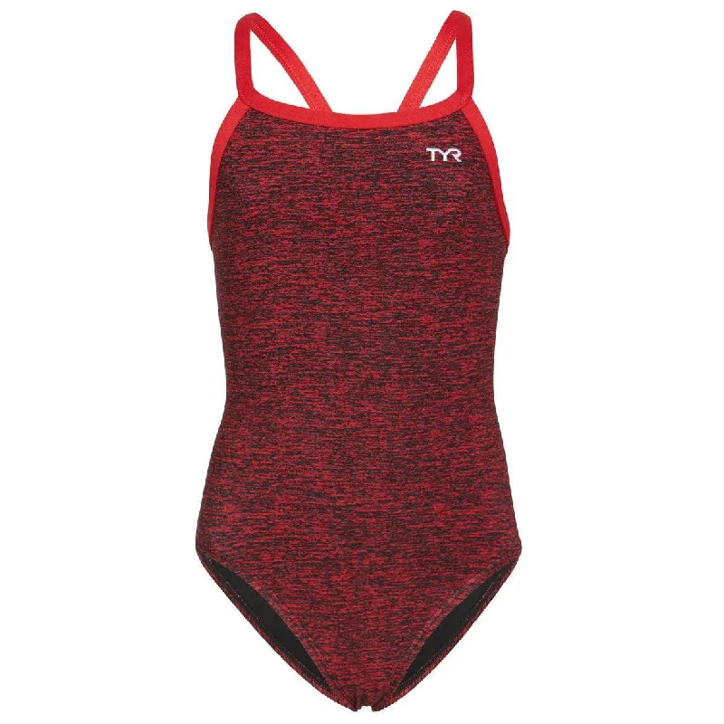 TYR Durafast Elite Lapped Diamondfit Swimsuit Mesh Swimsuit Top