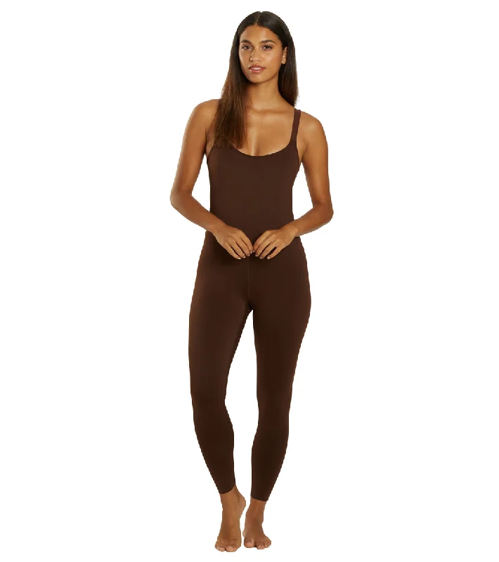 Seea Women's Penelope Scoopneck Unitard Swimsuit Cappuccino (Rc-Skin) Reversible Bikini Set