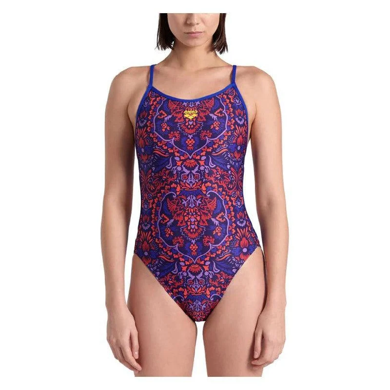 W Arabesque Swimsuit Lace Back Tie-Back Swimwear