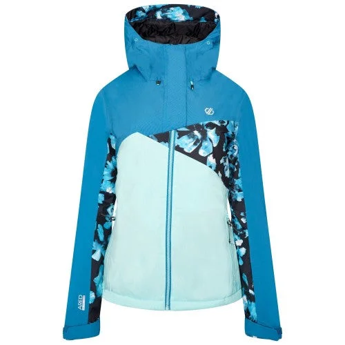 Dare 2B Womens/Ladies Determined Blossom Ski Jacket Striped Jacket Polka Dot Jacket Floral Jacket