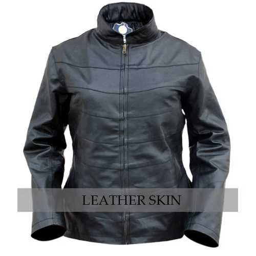 Black Women Leather Jacket Cotton Jacket Linen Jacket Terry Jacket