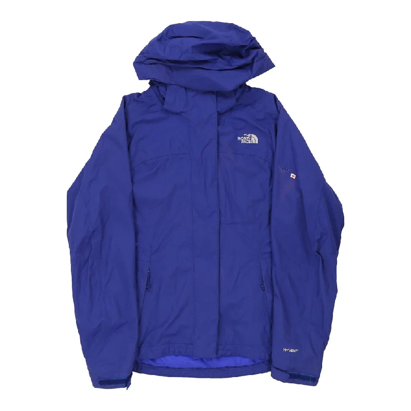 The North Face Jacket - Small Blue Nylon Print Jacket Jacquard Jacket Patchwork Jacket