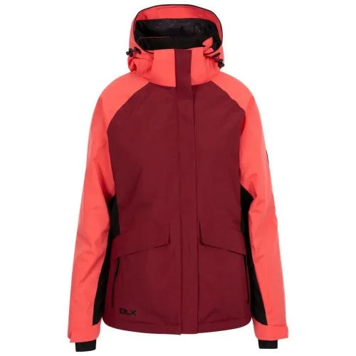 Trespass Womens/Ladies Ursula DLX Ski Jacket Hooded Jacket Caped Jacket Shawl Collar Jacket