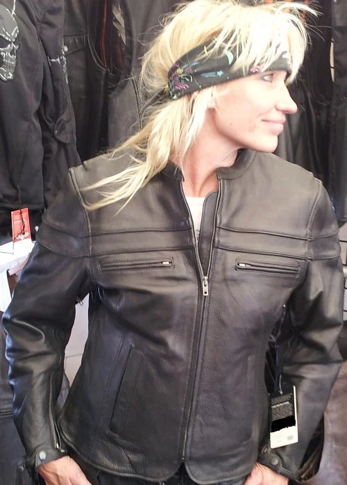 Tuscany sporty scooter women jacket Hooded Jacket Caped Jacket Shawl Collar Jacket