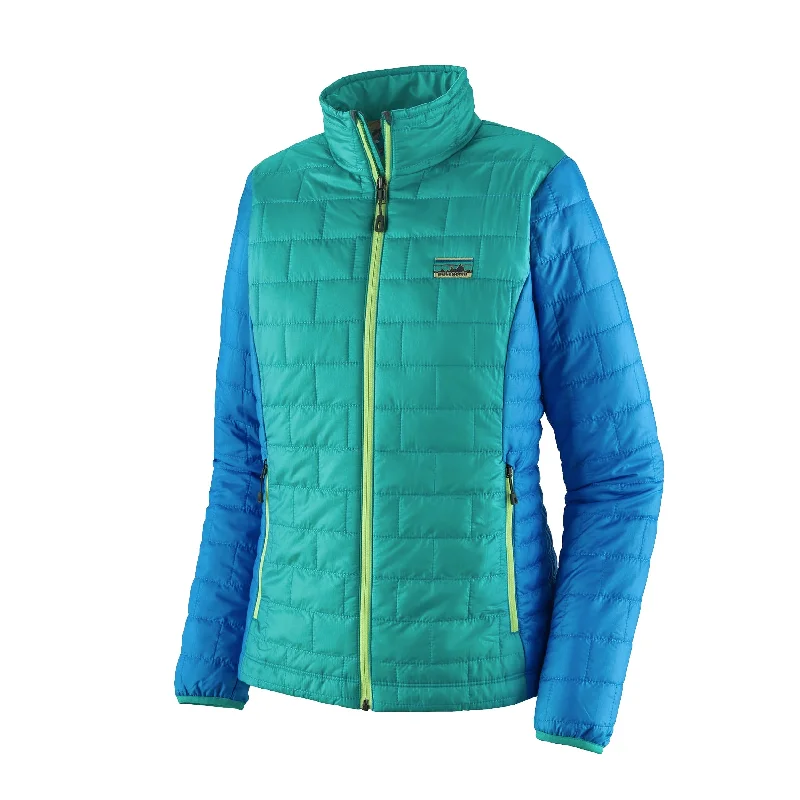 Womens Patagonia Nano Puff Jacket Hoodie Zip-Up Jacket Button-Up Jacket