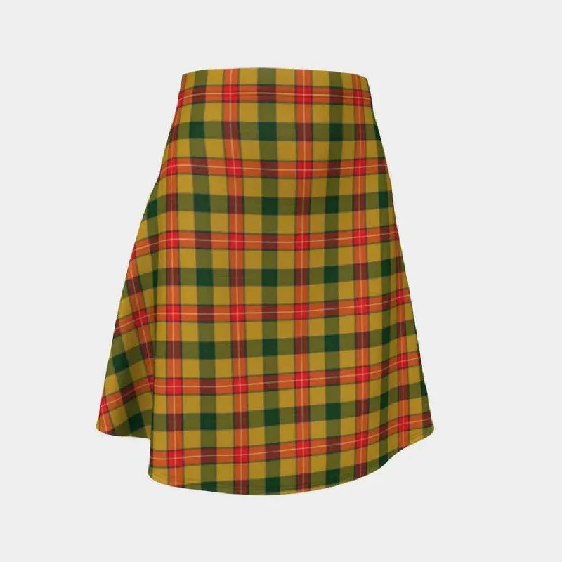 Baxter Tartan Flared Skirt velvet skirt sumptuous